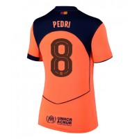 Camiseta Barcelona Pedri Gonzalez #8 Tercera Equipación Replica 2025-26 para mujer mangas cortas
